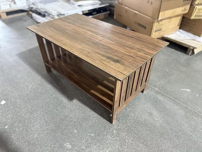 YOSHOOT 39.4" Farmhouse Coffee Table