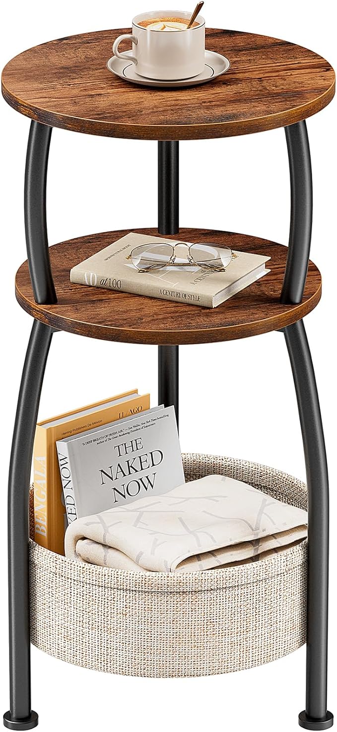 Round Side Table for Small Spaces