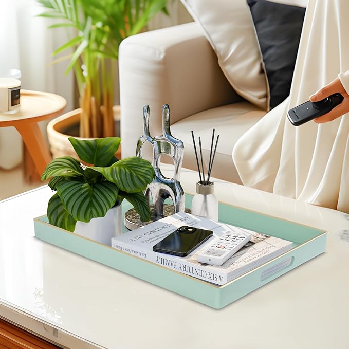 MAONAME Mint Green Serving Tray