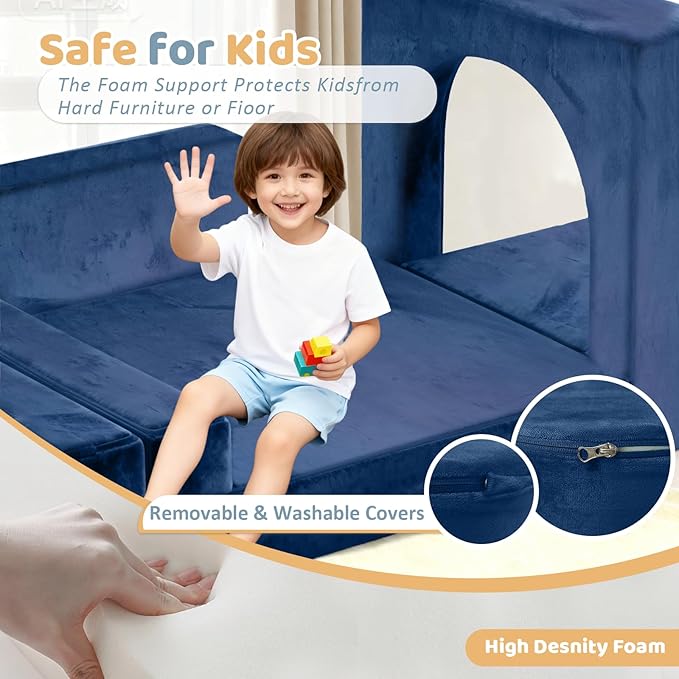 12pcs Modular Kids Play Couch