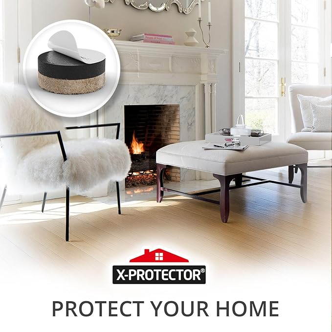 X-Protector Felt Furniture Sliders