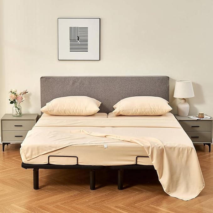 Kingnex 32-34 Split Top King Sheets Sets