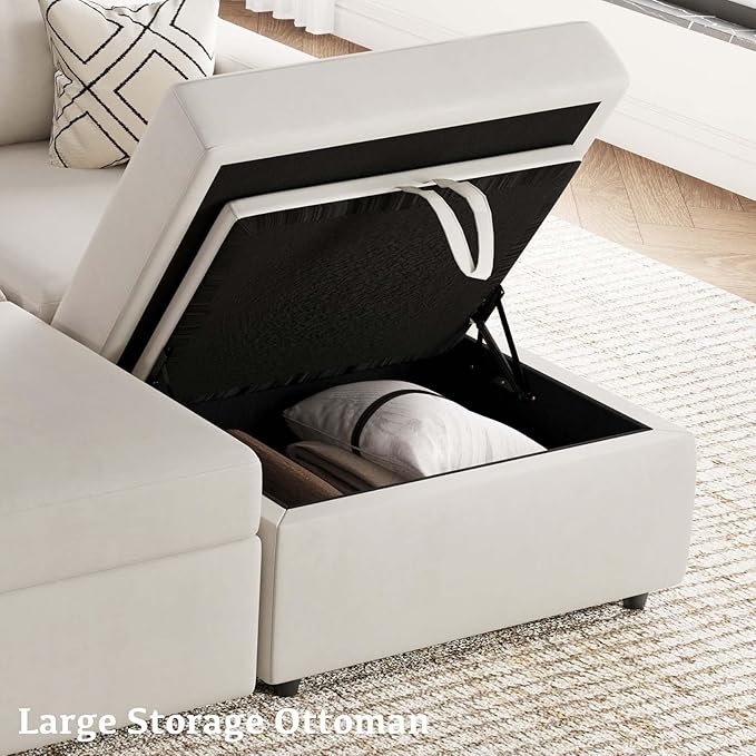 Belffin Modular Sectional Sleeper Sofa