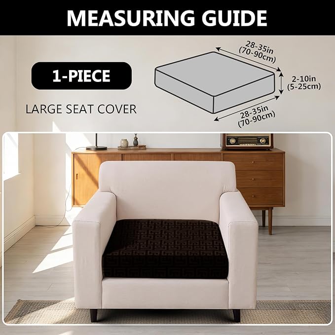 UNBBRRL Stretch Couch Cushion Cover
