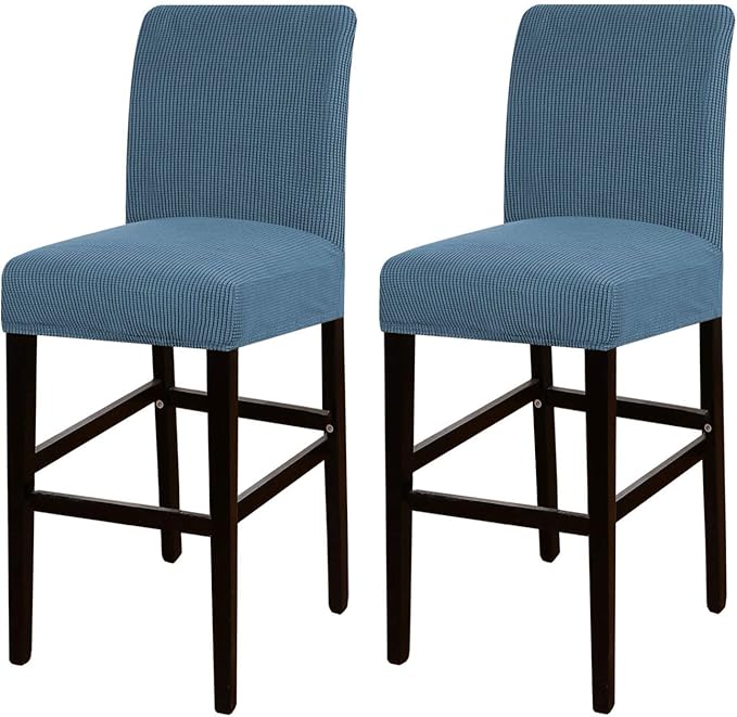 Turquoize Stretch Bar Stool Cover Counter Stool Pub Chair Slipcover