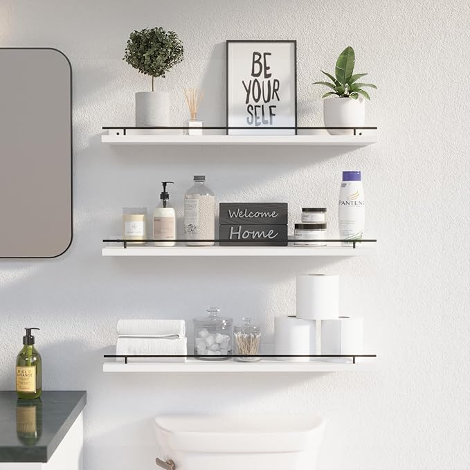 WOPITUES Floating Shelves 24 inch