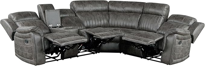 Lexicon Reclining Sectional Couches