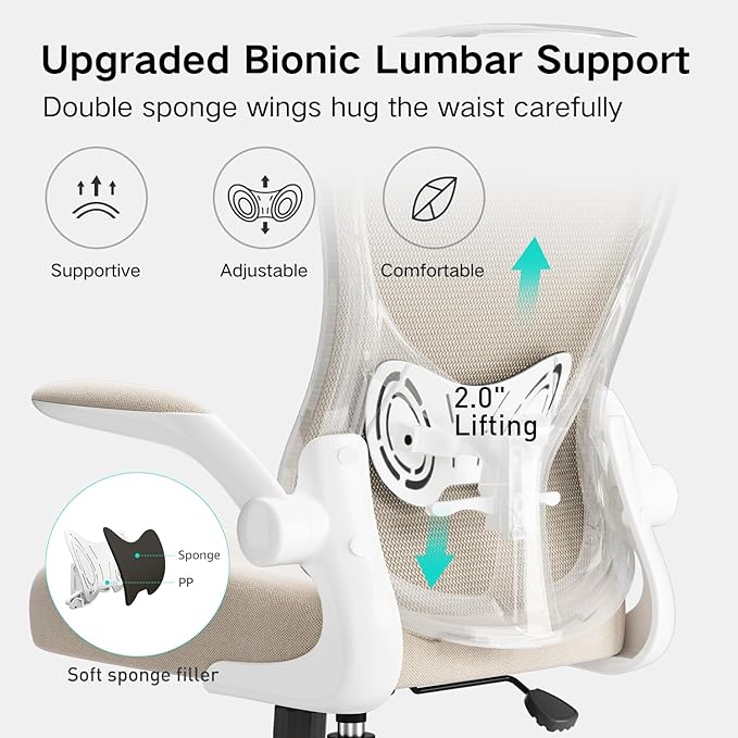 Hbada Office Chair Ergonomic Desk Chair, Office Desk Chairs
