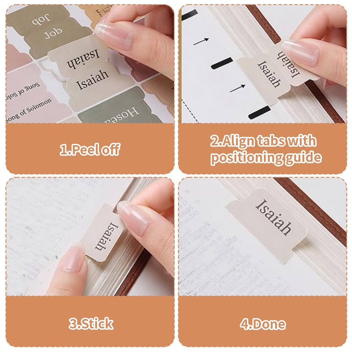 Bible Study Guide, 3 Pcs Bible Study Supplies for Women Includes Bible Study Journals, Bookmark and Bible Tabs for Daily Devotional Practice