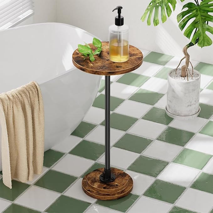 Simple Trending Small Side Table, Round Drink Table, Sofa End Table