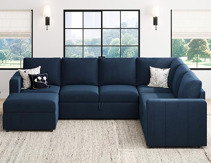 Belffin Modular Sectional Sleeper Sofa
