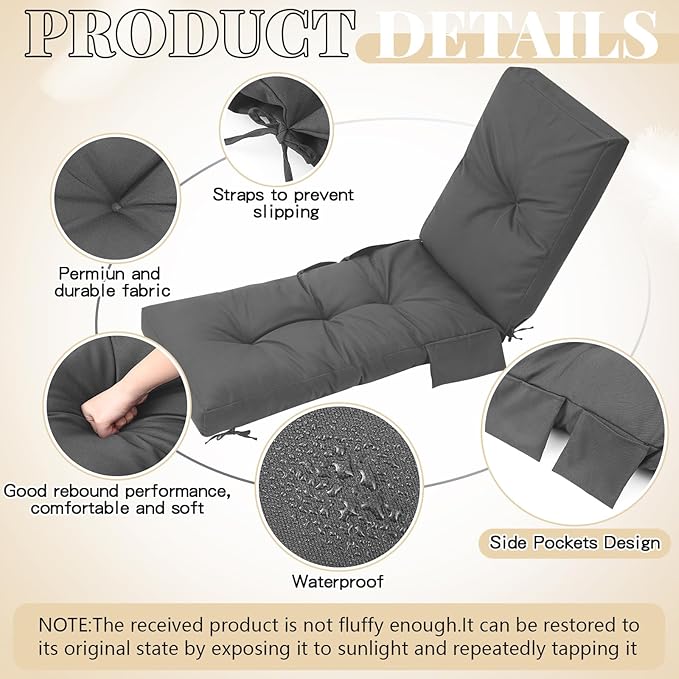 Outdoor Chaise Lounge Cushions