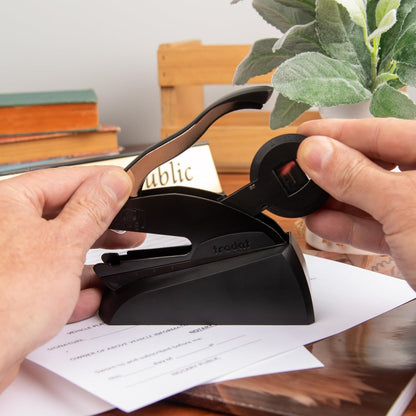 Florida Round Notary Embosser | Official State Embosser | Official Seals | Meets State Specifications (Florida, Round Embosser)
