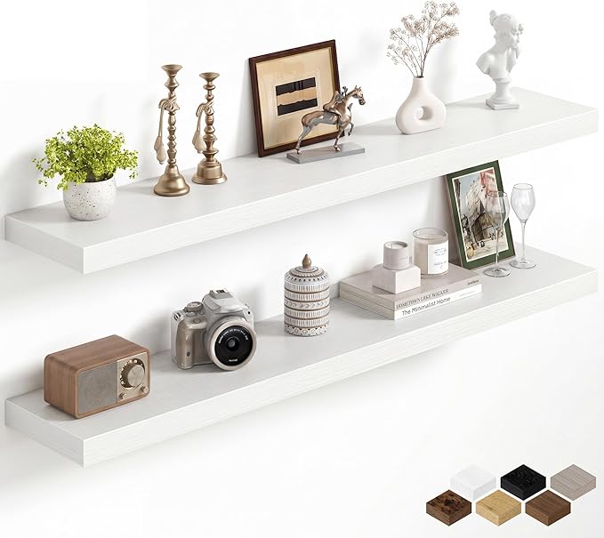 Fun Memories 48Inch Floating Shelves