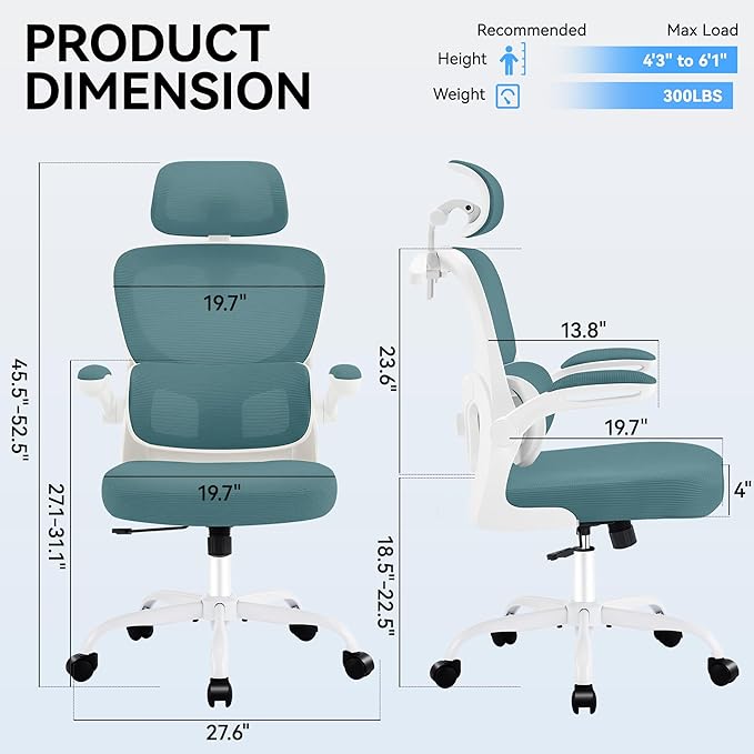 AreShark Office Chair Ergonomic Desk Chairs