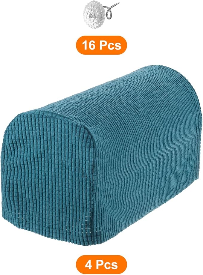 uxcell Stretch Armrest Covers Armchair Anti-Slip