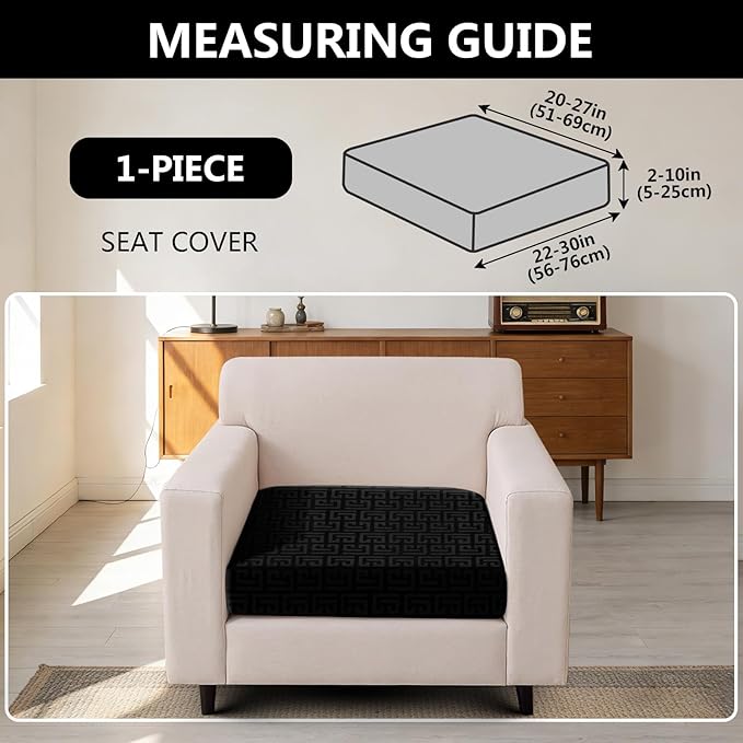 UNBBRRL Stretch Couch Cushion Cover