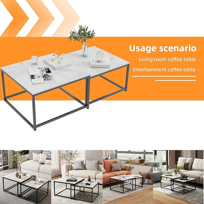 Wisfor Nesting Coffee Table Set