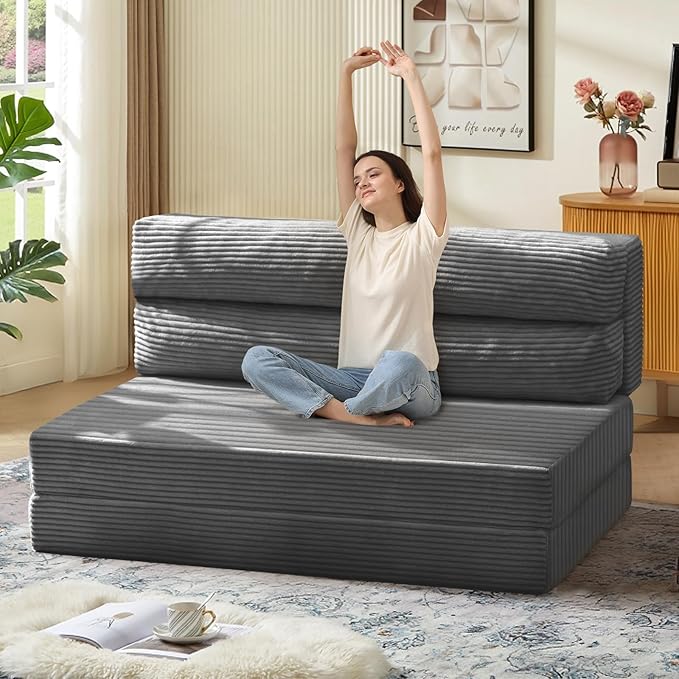 JUIKURY Folding Sofa Bed, Convertible Sleeper Chair