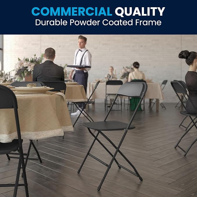 Flash Furniture Hercules Series Plastic Folding Chairs
