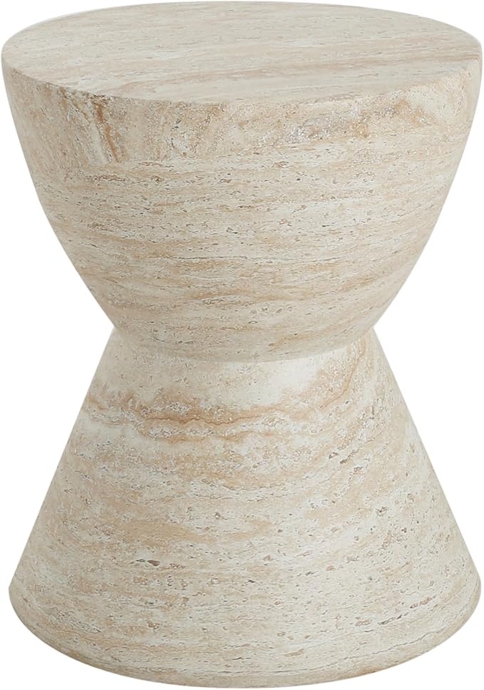 Christopher Knight Home Outdoor Side Table, Hourglass Shape Side Table