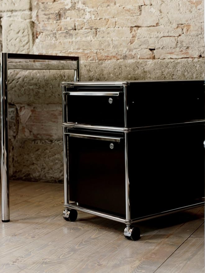 Modern Storage Cabinet Versatile Free-Standing Organizer