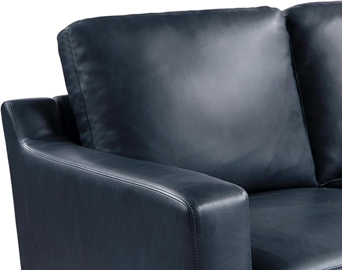 Serta Triton 55.5" Loveseat, Transitional Modern, Dreamcoil Comfort, Metal Legs