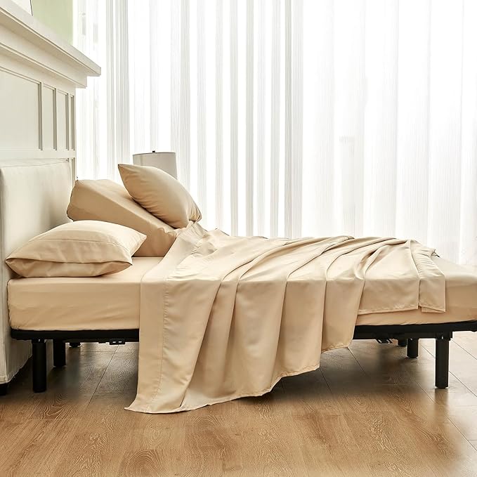 Kingnex Split California King Sheets Set