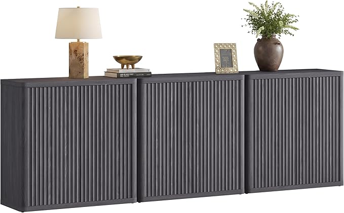 SICOTAS Buffet Cabinet with Storage 103.8" Sideboard Accent Modern Credenza