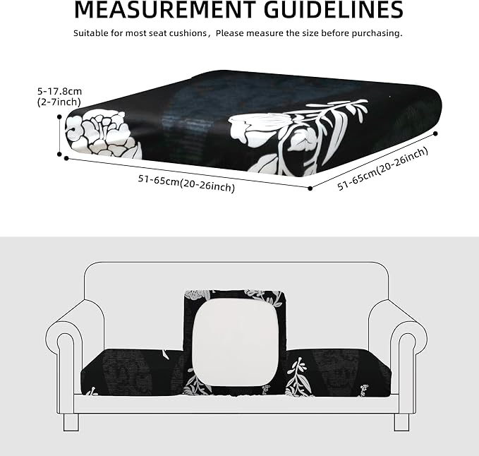 Outdoor Cushion Covers Set, Replacement