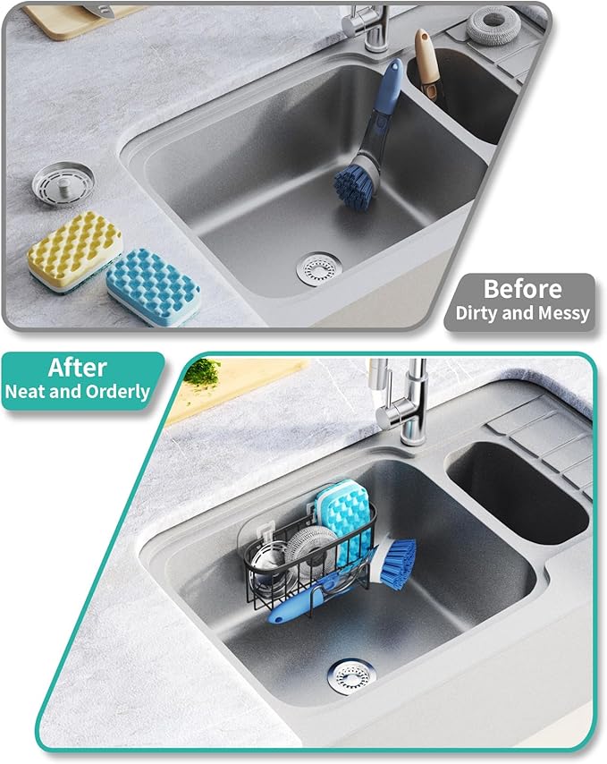 HapiRm Kitchen Sponge Holder for Sink