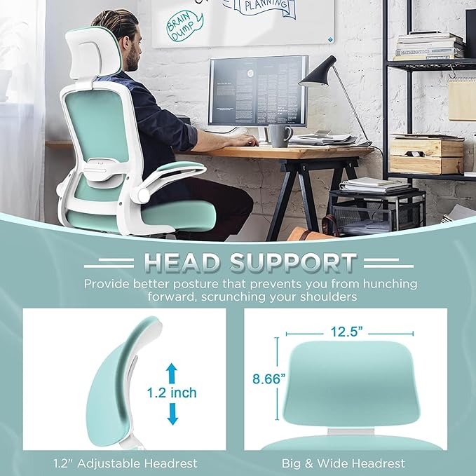 Mimoglad Office Chair, High Back Ergonomic Desk Chair