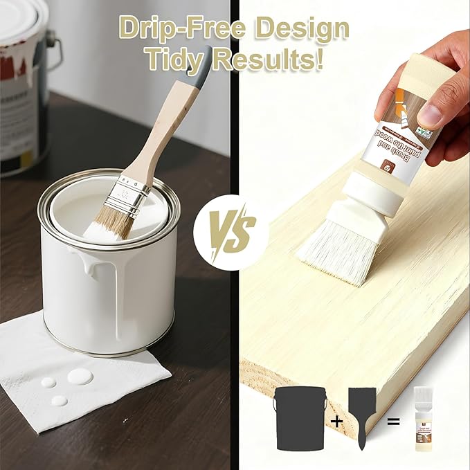 Beige Touch-Up Paint for Furniture, Metal No Sanding, Fast Drying, Water Based
