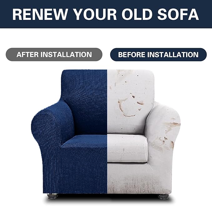 Cupuamon 2026 New Stretch Chair Sofa Slipcovers Couch Cover