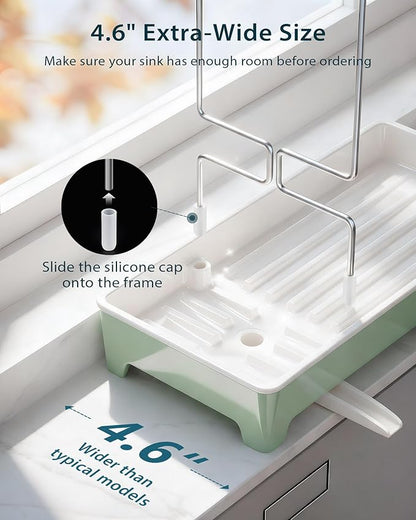 Minimalist Sink Caddy, Rustproof Sponge Holder