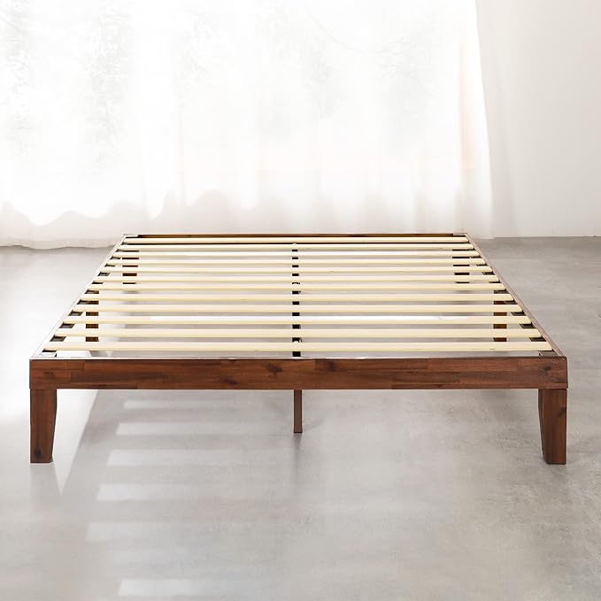 Mellow Naturalista Classic 12 Inch Solid Wood Platform Bed