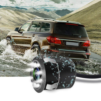 Backup Camera, JPP Embedded Rear View Camera, Waterproof Camera LED Night Vision Reverse Camera for Truck, Car, Travel Trailer