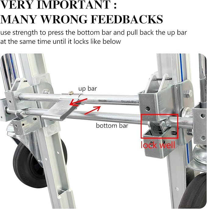 Silver Convertible Hand Truck Dolly Cart