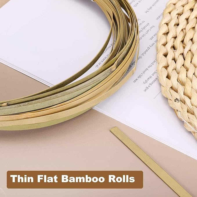 MECCANIXITY 7 Rolls Bamboo Strips