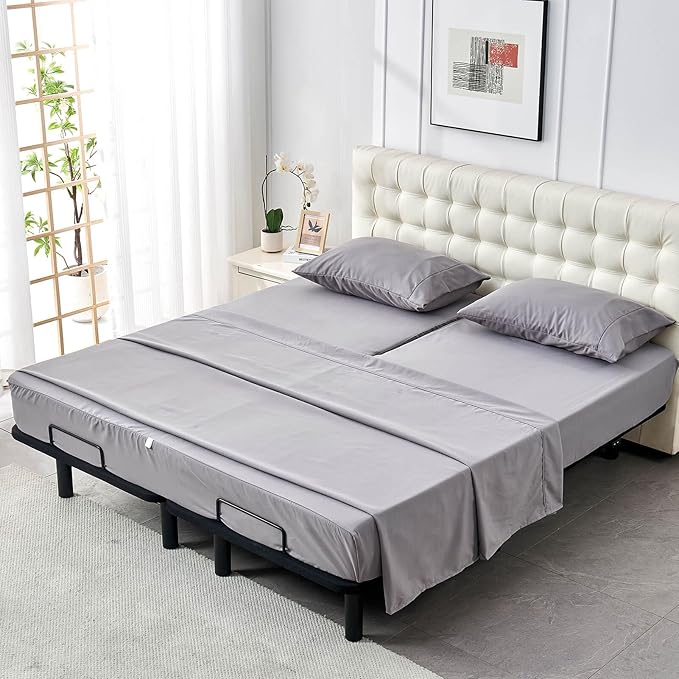 Kingnex 28-30 Split Top King Sheets Sets
