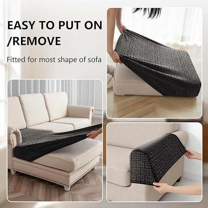 UNBBRRL Stretch Couch Cushion Cover