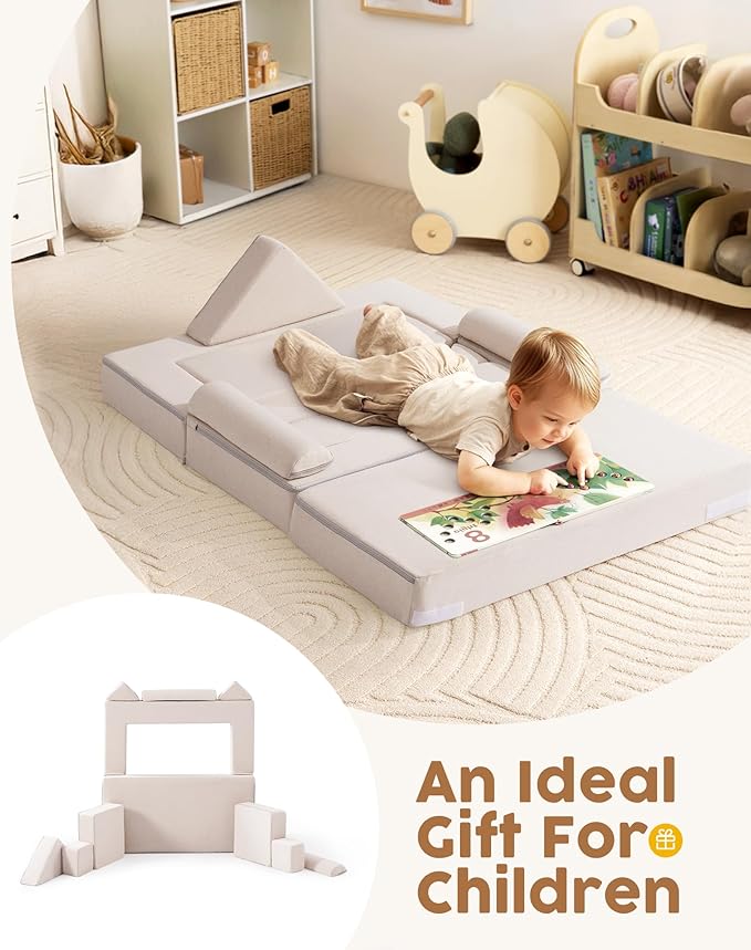 ROBUD Kids Couch, DIY-Style & Washable Toddler Sofa