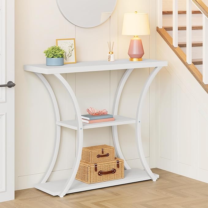 Hoctieon 3 Tier Console Table