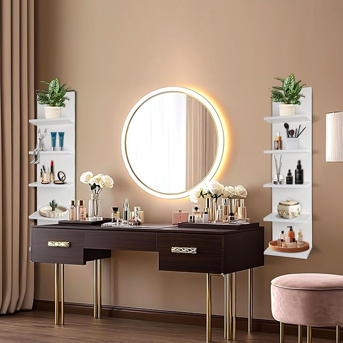 Homaterial 5 Tier Wall Shelf, Wall Mounted Shelves Unit