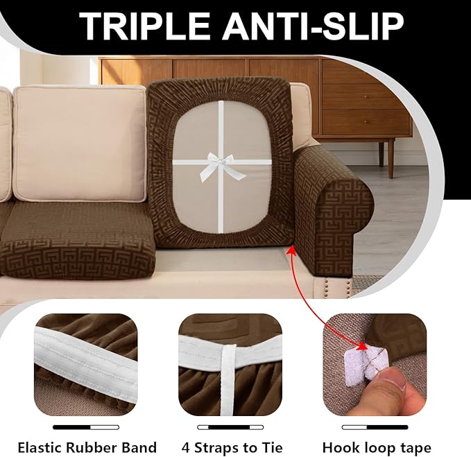 UNBBRRL Stretch Couch Armrest Covers