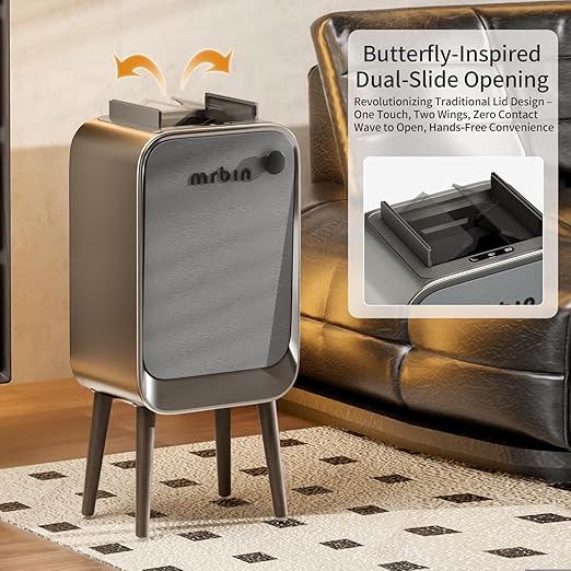 MRBIN Motion Sensor Bathroom Trash Can