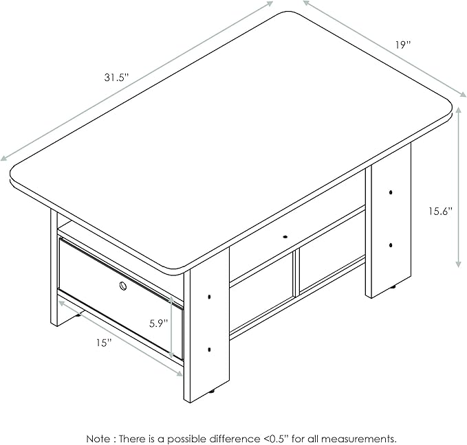 Furinno Andrey Coffee Table