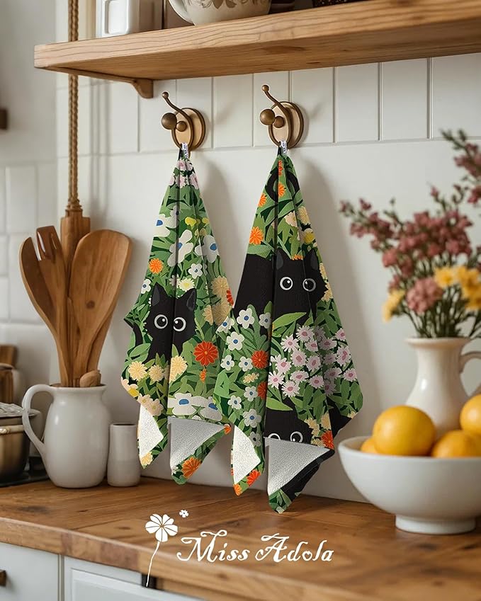 Cotton Kitchen Towels Set of 2