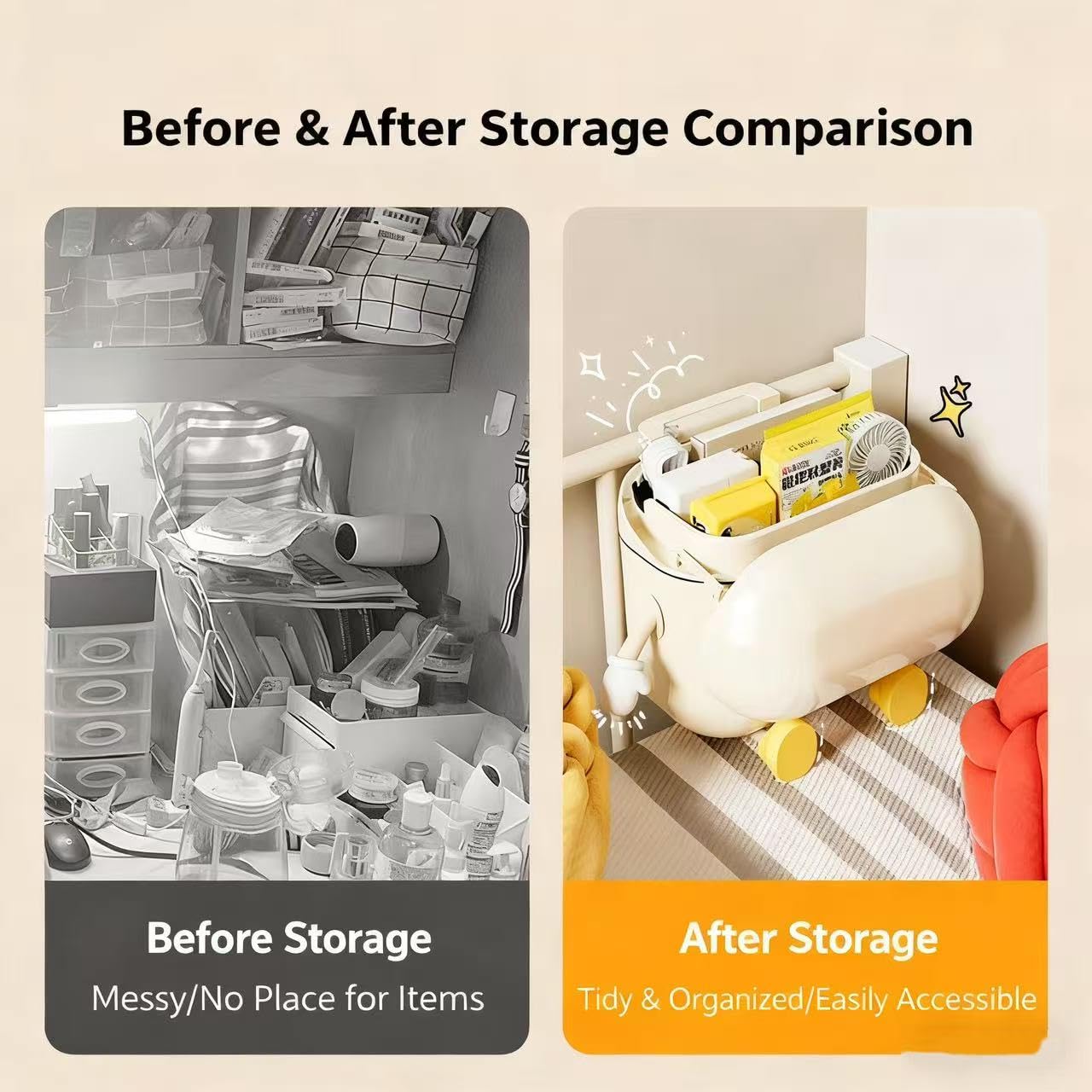Reflygen 2.4 Gallon/9 Liter Kitchen Wall-Mounted Trash Can with Lid Ideal for Kitchens,Bathrooms, Offices,and Bedrooms Space-Saving and Decorative Waste Container(Cream White, DIY-Friendly)