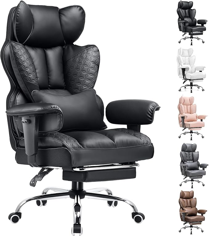 COMHOMA Big and Tall Office Chair Heavy Duty Wide Ergonomic Gaming Chair